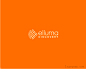 标志说明：Elluma科技logo设计欣赏。
