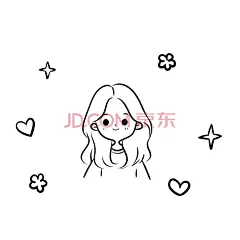 Q版定制真人照片转卡通情侣简笔画可爱画像婚礼logo设计 线稿版(按人数拍) 头像【图片 价格 品牌 报价】-京东