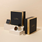 LUNA COVER MASTER KIT : This is a Cover Master Kit that contains the know-how of LUNA, a famous brand for base makeup. As soon as you open the package with a design that looks just like LUNA's cushion, the lights turn on and turn into your own mini-makeup