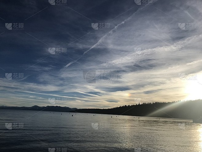 太浩日落