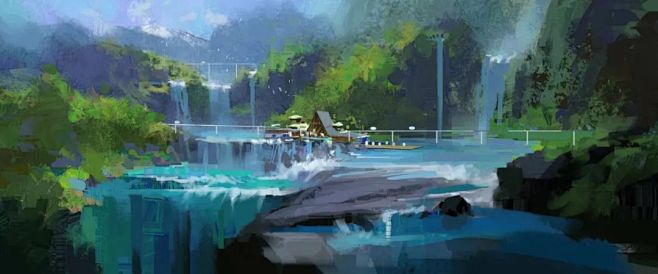 场景/场景插画/场景氛围图 Zac Re...