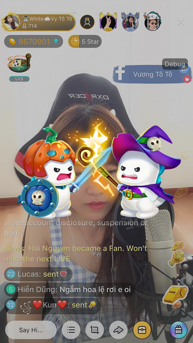 BIGO LIVE 11月插画活动 万圣...