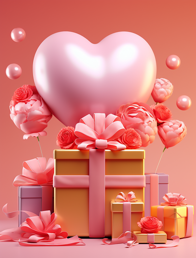 a gift box decorated...