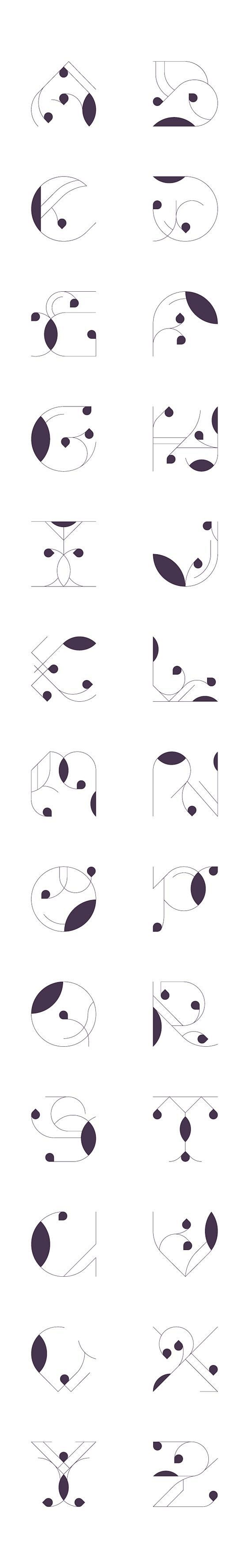 24英文字母设计