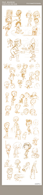 '' DUDU '' character development sketches : '' DUDU '' 3d animated series.Here is some character development sketches that i made for this project.Studio : İpek University animation studio2012 -2013http://ani.ipek.edu.tr/Content/Details/1006