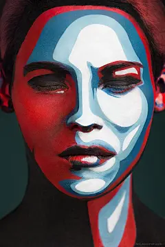 油画草图人像插画艺术-灵感来自二维海报---酷图编号1078798