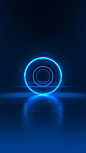 Background Animated Blue Neon Tunnel ✨️ - no sound - for intro - dark cinematic video ❣️ Try this fascinating video to clear your mind. Watch this dark screen video and fill it with the colors of your mind ❣️ A short clip to relax  Have a short break, enj