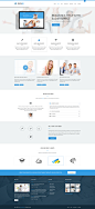 #网页##蓝白##UI#
