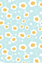 "Daisy Sun" by GibbyGirl. | print & pattern | Pinterest
