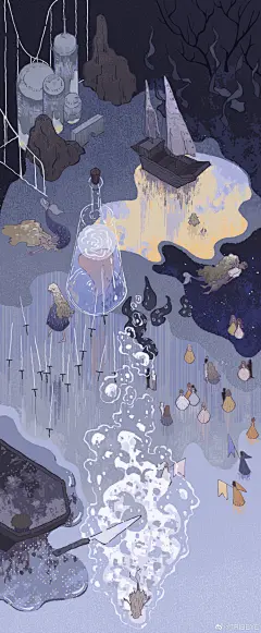 插画超话 发一组去年申研作品集里的系列插画

一直以来，我最喜欢的童话故事都是从安徒生童话里面读到的。前几年格林童话黑童话版的话题比较盛行嘛，原版黑得有些过于极端让我不是很能接受，不过这是题外话了。安徒生童话虽然也改过几版，但基本上没啥变化，结局看似喜剧，但多少都带着点悲剧 ​​​​...展开全文c