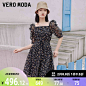 Vero Moda2021春夏新款复古浪漫碎花蕾丝连衣裙女|321261017-tmall.com天猫