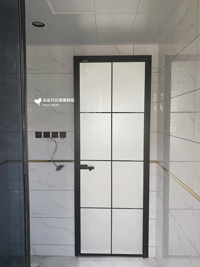 轻奢 | 极窄卫生间门 | 吊顶| 美过...