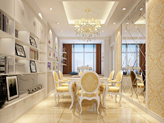 sing1采集到欧式餐厅
