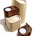 Wooden Candle Holder BOUTIQUE | Candle holder TEAM 7