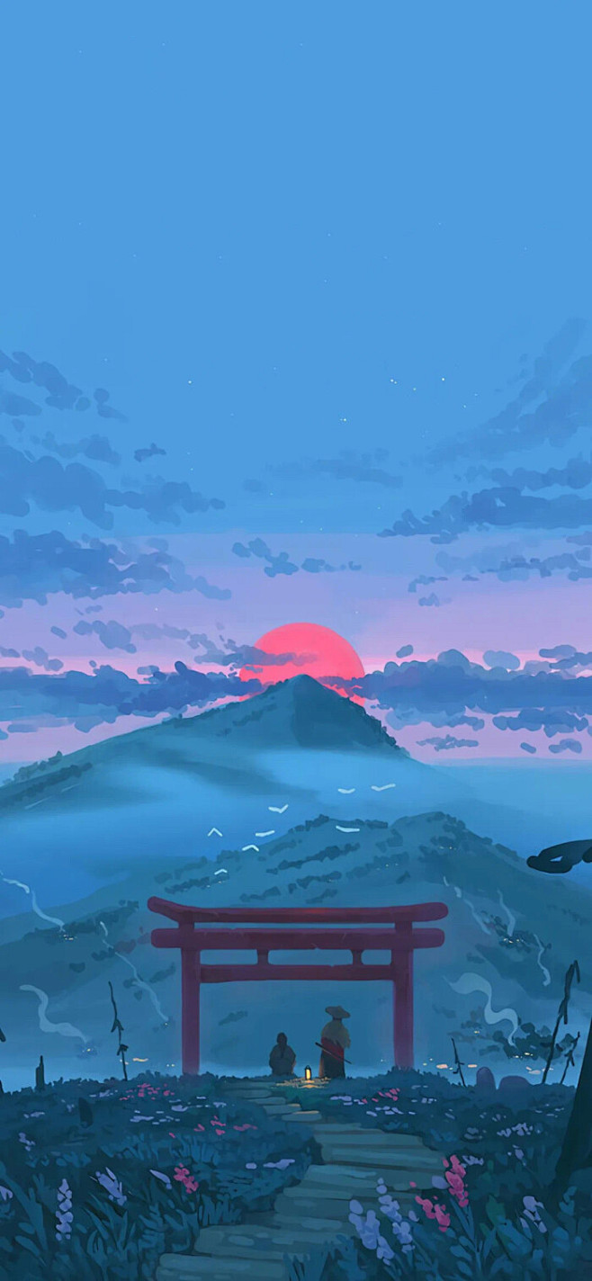 动漫场景图