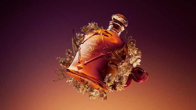 3D Crown Royal desig...