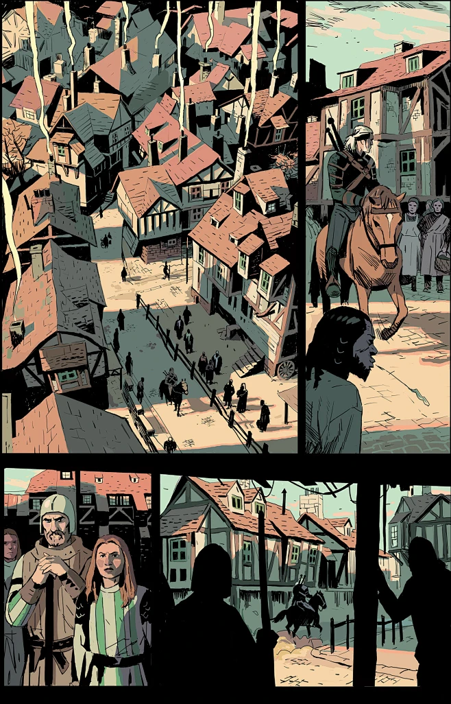 witcher comic ,fading memories , amad mir : witcher comic ,fading ...