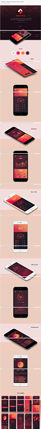 Analytica - Web user tracking (ios) app concept on Behance