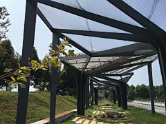 布布布O采集到景观 小品 廊架