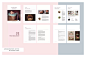 企业画册婴儿写真摄影杂志画册模板样机Newborn Magazine Complete Pricing Guide
