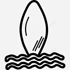 冲浪水水面图标 湖 icon 标识 标志 UI图标 设计图片 免费下载 页面网页 平面电商 创意素材