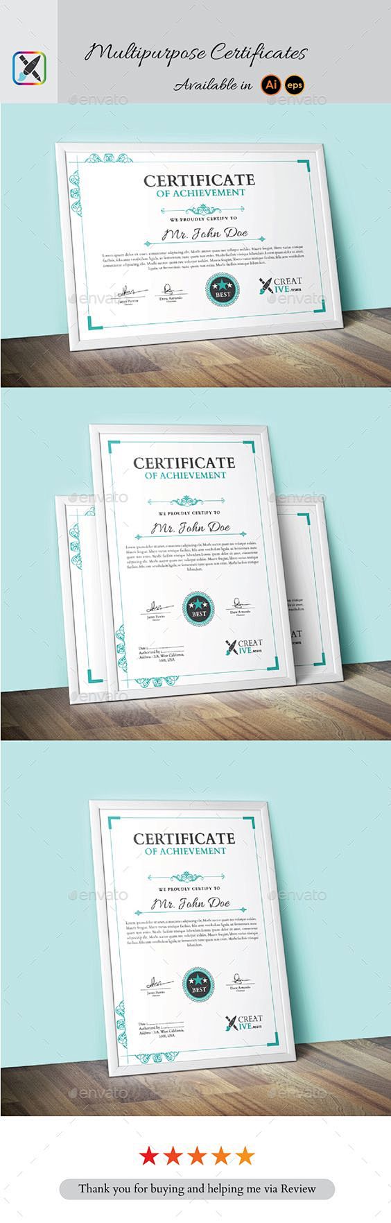 Multipurpose Certifi...