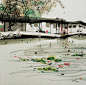 江南古风插画