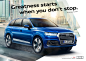 Audi Q7 Campaign 2014 Print : Audi Q7 Campaign 2015 Print