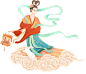 中秋节嫦娥插画