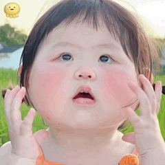 瑶一瑶喝雪碧表情包 她好快乐啊