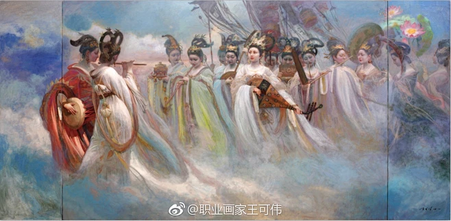 职业画家王可伟的照片 - 微相册-花瓣网
