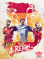 群情激昂！ESPN发布欧洲杯精美海报:不只足球_体育_腾讯网