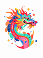 linger88_side_portrait_of_a_cute_Chinese_dragon_lovely_dragon_f_088cb59b-5eb7-4575-9d85-0329dd2457a9