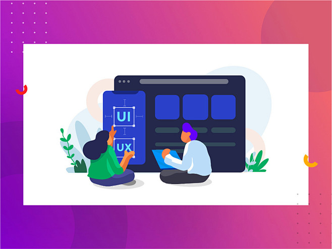 UI / UX插图