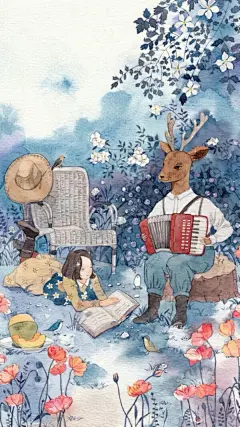 平铺壁纸 童话故事