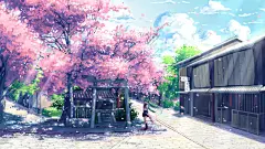 动漫女孩_动漫漫画_动漫美图_清新动漫_动漫美眉_秒数五厘米_秒数一厘米_樱花_桌面壁纸_爱壁纸HD