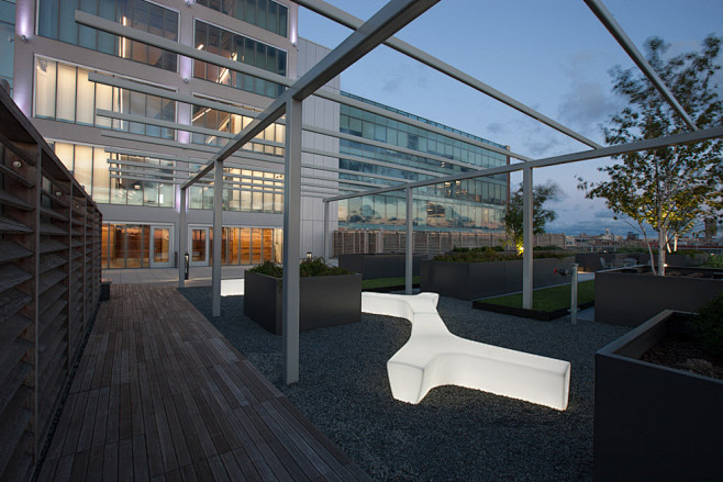google富尔顿新办公楼庭院1kfultonbysitedesignmooool设计