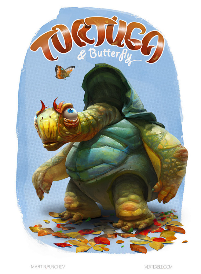 Tortuga and Butterfl...