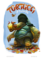 Tortuga and Butterfly, Martin Punchev : This project started as a live demo for the class I'm teaching at cgzen.com, but I decided to finish it up with color. 

Check this making of article to see the steps and read the story: http://cgzen.com/tortuga-mak