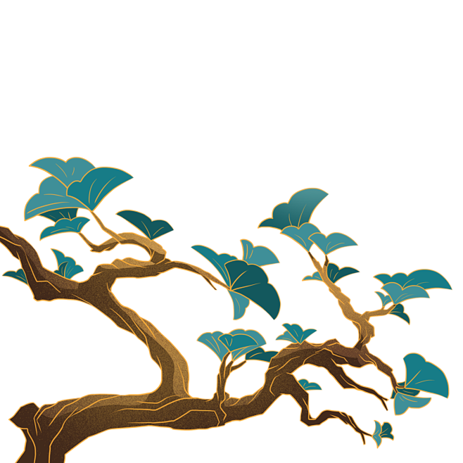 插画植物树木素材 (11)