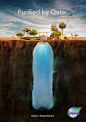 Rayyan Water | Purified By Qatar : Visualizing - Image Manipulation - Retouching