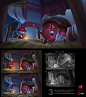 Storyboard Illustrations of "Art of Conquest-Tok The Masked Maestro", LILITH x 剑与家园Art of Conquest, redpencilart - CGSociety