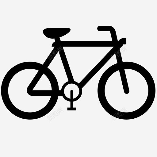 自行车运动标志图标 UI图标 设计图片 ...