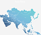 渐变蓝色亚洲地图ai免抠素材_新图网 https://ixintu.com 矢量png,地图,亚洲,亚洲地图,蓝色地图,渐变蓝色