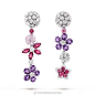 Van Cleef & Arpels 刚刚推出「Folie des Prés」系列的新一季作品，依然以山野间盛开的花朵为灵感。新作采用全新的宝石搭配——红宝石与钻石，通过丰富的切割琢形来演绎花卉百态，花朵间自然衔接，构成色彩斑斓的花簇，展现野花蓬勃的生命力。

#全民晒宝季# ​​​​