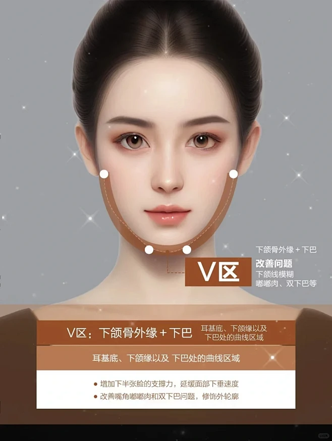 面部骨相分区，骨相美关键点美学审美标准-花瓣网