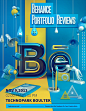 Behance Portfolio Reviews CASA-Posters : Voluntary work, Posters for the behance portfolio reviews event !