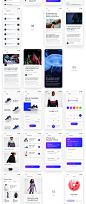 Brake UI Kit 2.0 : Brake is UI Kit with more than 100 mobile app screens in 14 categories. Each screen is fully customizable, exceptionally easy to use and carefully layered and grouped in Sketch, Adobe Xd, Figma, and Photoshop. It's all you need for quic