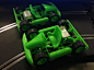 3D打印的卡丁车，模型文件可在https://myminifactory.com/cn/  下载。设计师 Simon #机械# #玩具# #电子# #创意# #汽车# 