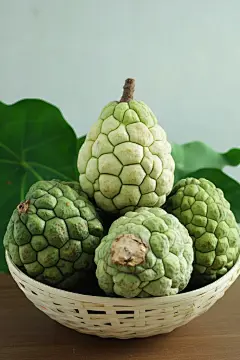 食用释迦果水果摄影图